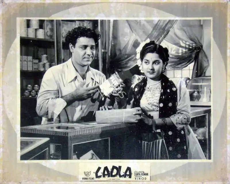 Kumar, Surya (Director), Ladla, 1954 | Lobby Card | CinemaEducation | 00819286