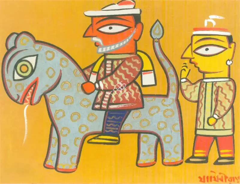 Roy, Jamini (Artist). Untitled, n.d. | Painting