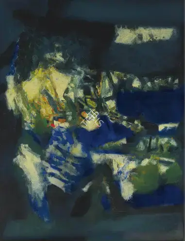 Raza, S.H. (Artist). Mont-Agel, 1964-1967 | Painting