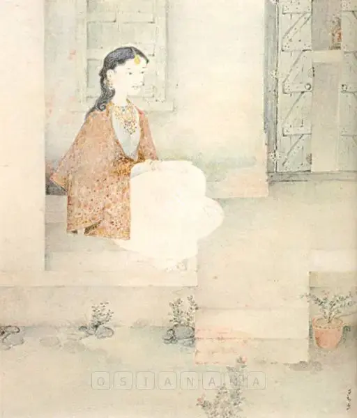 Roy, Prosanto (Artist). Awaiting, n.d. | Painting