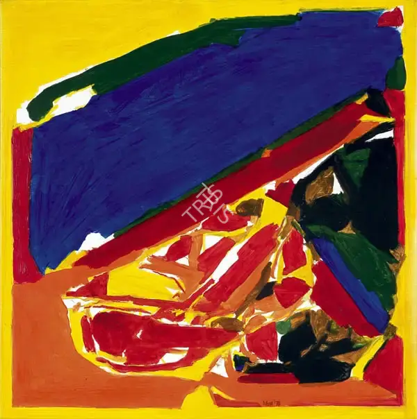 Raza, S.H. (Artist). Untitled, 1976 | Painting