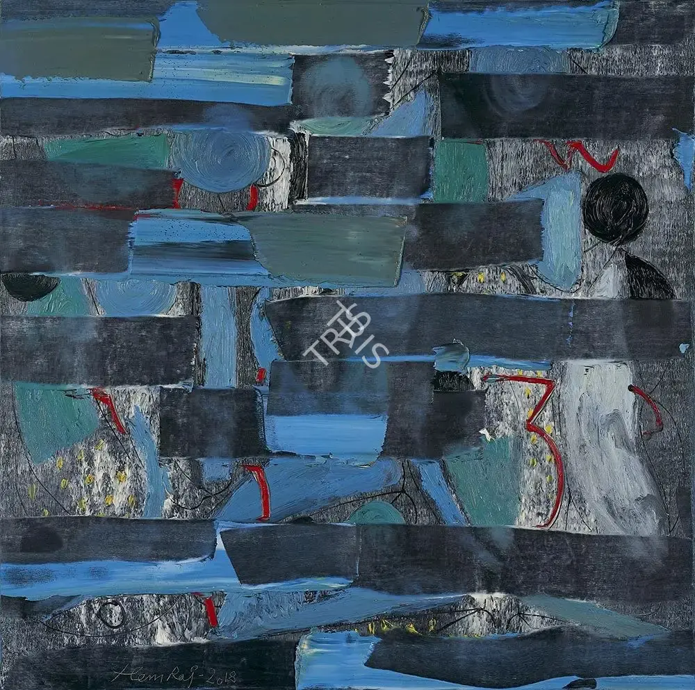 Hemraj (Artist). Eternal Reminiscence - II, 2018 | Painting