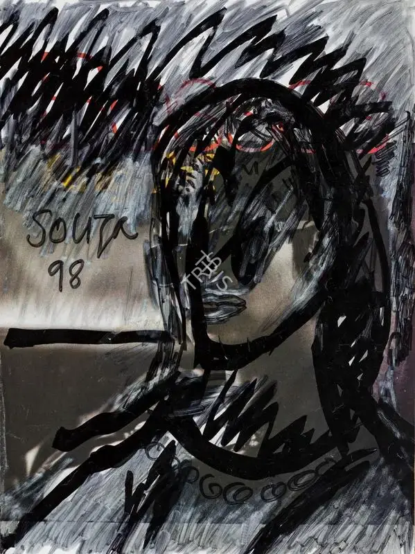 Souza, F.N. (Artist). Untitled, 1998 | Painting