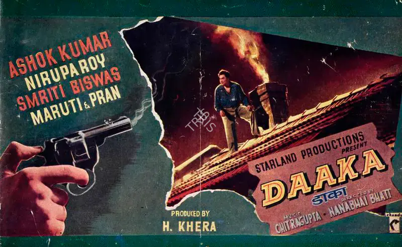 Khera, H. (Producer), Daaka, 1959 | Song-Synopsis Booklet | CinemaEducation | 00863828