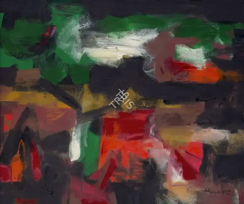 Adimoolam, K.M. (Artist). Untitled. Oil on canvas, 2006 | Painting | FineArts | 00332465