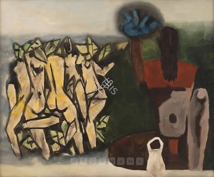 Husain, M.F. (Artist). Untitled, n.d. | Painting