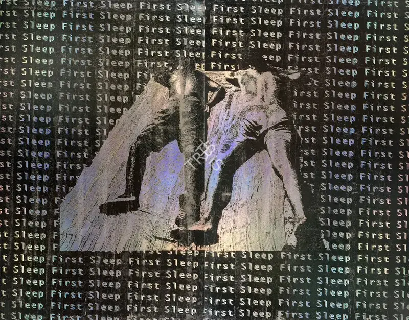 Ponmany, Justin (Artist). Untitled. Acrylic and hologram on canvas, 2007 | Painting | FineArts | 00330890