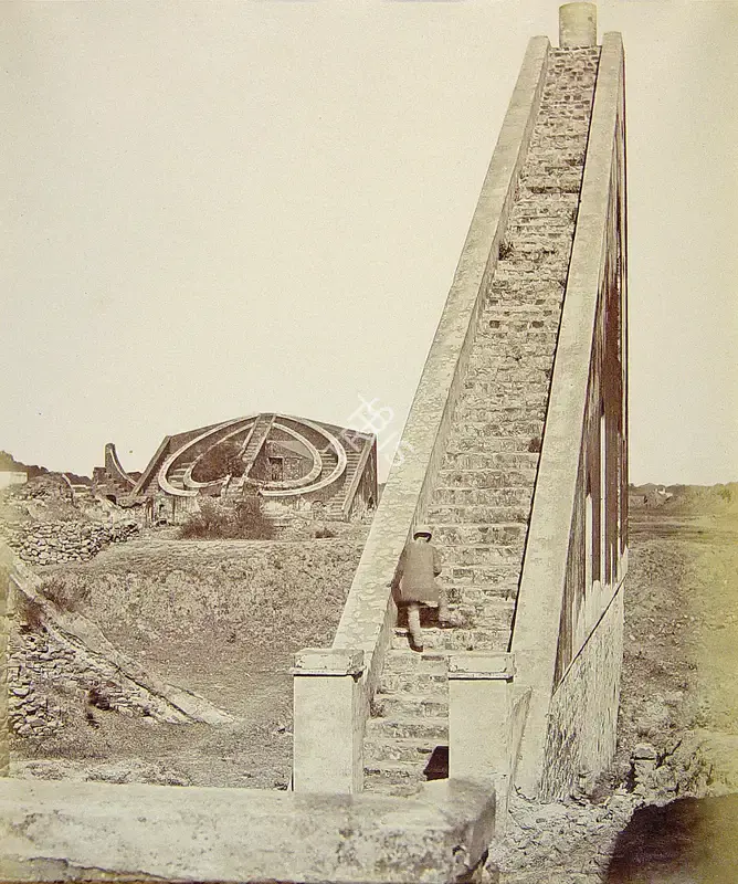 Beato, Felice (Photographer). Old Observatory - Near Delhi - India after Mutiny. Albumen print pasted on thin paper, 1858-1859 | Antiquarian Photograph | Photography | 00116286