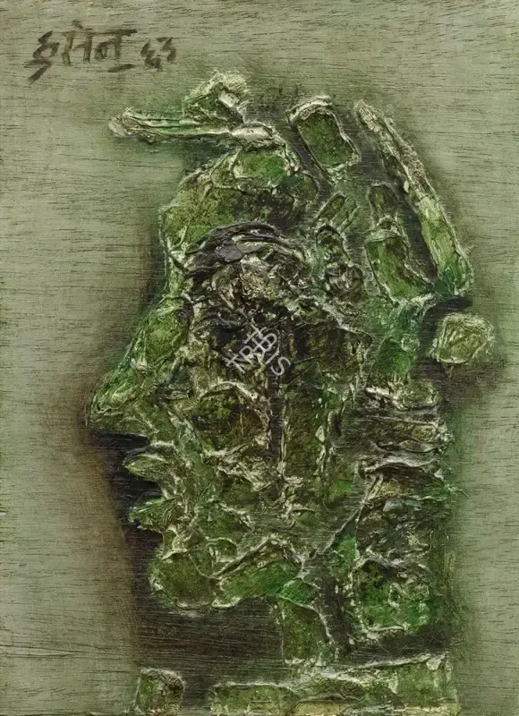 Husain, M.F. (Artist). Untitled, 1963 | Painting