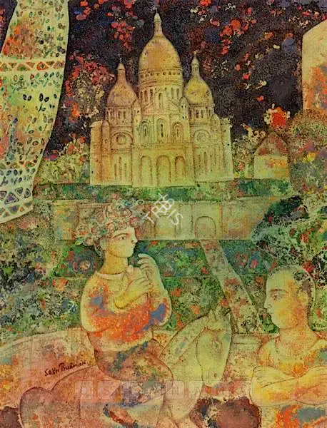 Burman, Sakti (Artist). Untitled, n.d. | Painting