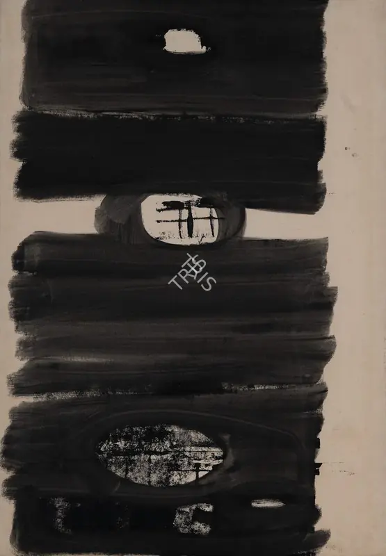 Gaitonde, V.S. (Artist). Untitled. Watercolour on paper, 1963 | Painting | FineArts | 00362359