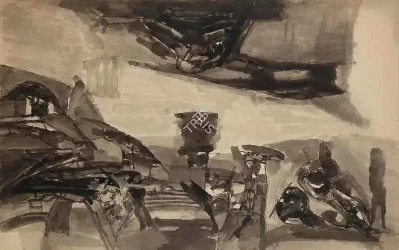 Ramkumar (Artist). Untitled, 1968 | Painting