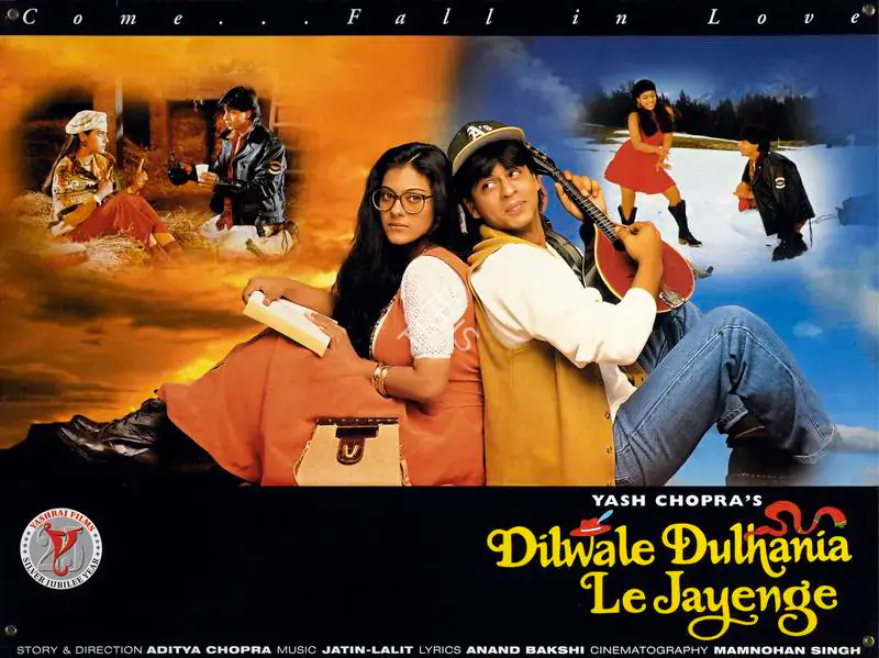 Chopra, Yash (Producer), Dilwale Dulhania Le Jayenge, 1995 | Lobby Card | CinemaEducation | 00783956