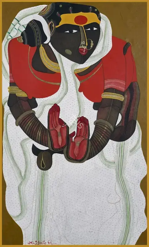 Vaikuntam, Thota (Artist). Untitled, 1996 | Painting