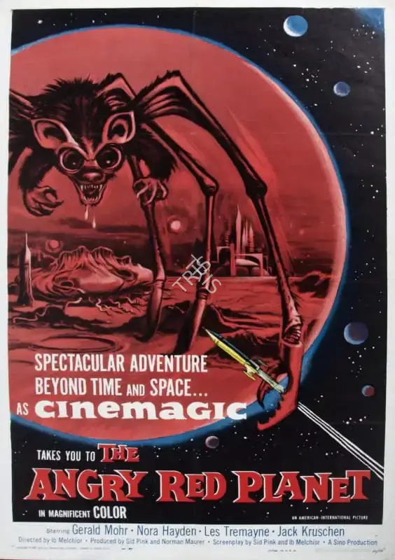 Maurer, Norman (Producer), The Angry Red Planet, 1959 | Poster | CinemaEducation | 00789590