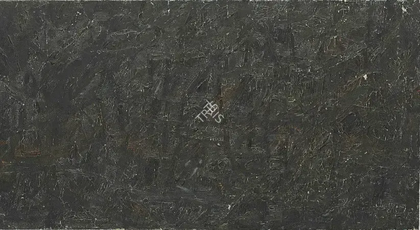 Souza, F.N. (Artist). Landscape In Black, 1965 | Painting