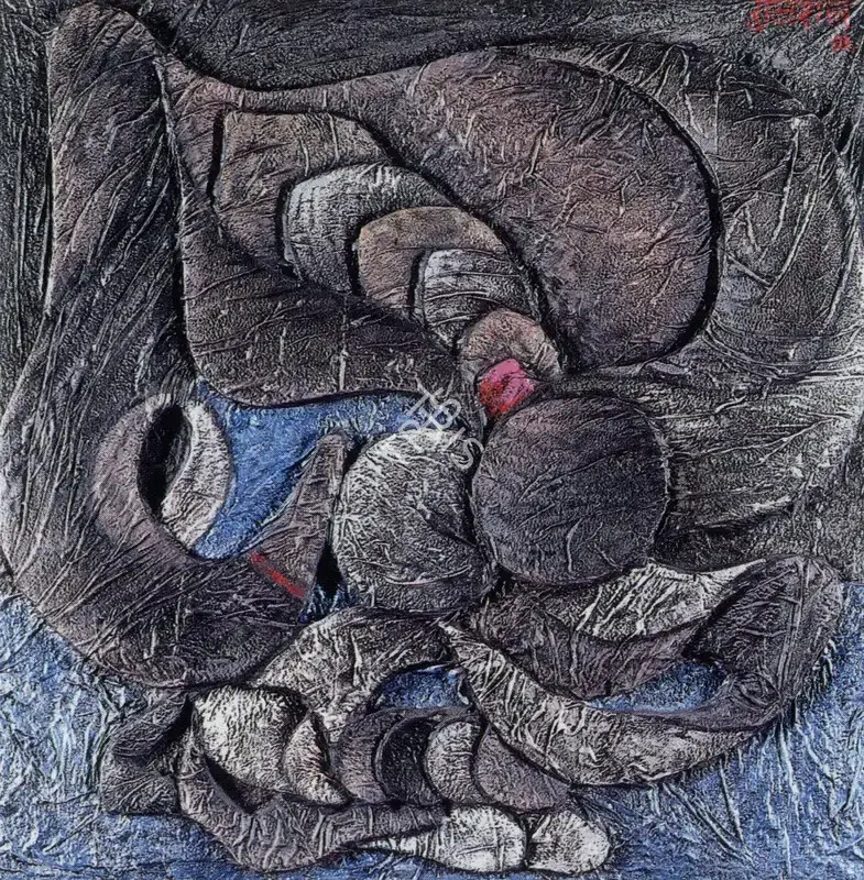 Gujral, Satish (Artist). Untitled, n.d. | Painting