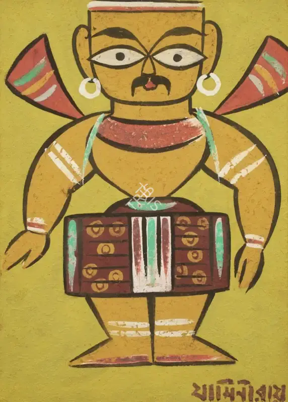 Roy, Jamini (Artist). Untitled, n.d. | Painting