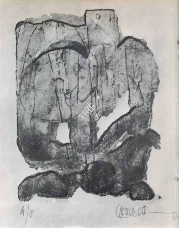 Bose, Arun (Artist). Untitled, 1964 | Graphic Art