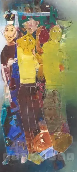 Dave, Shanti (Artist). At The Well, 1962 | Painting