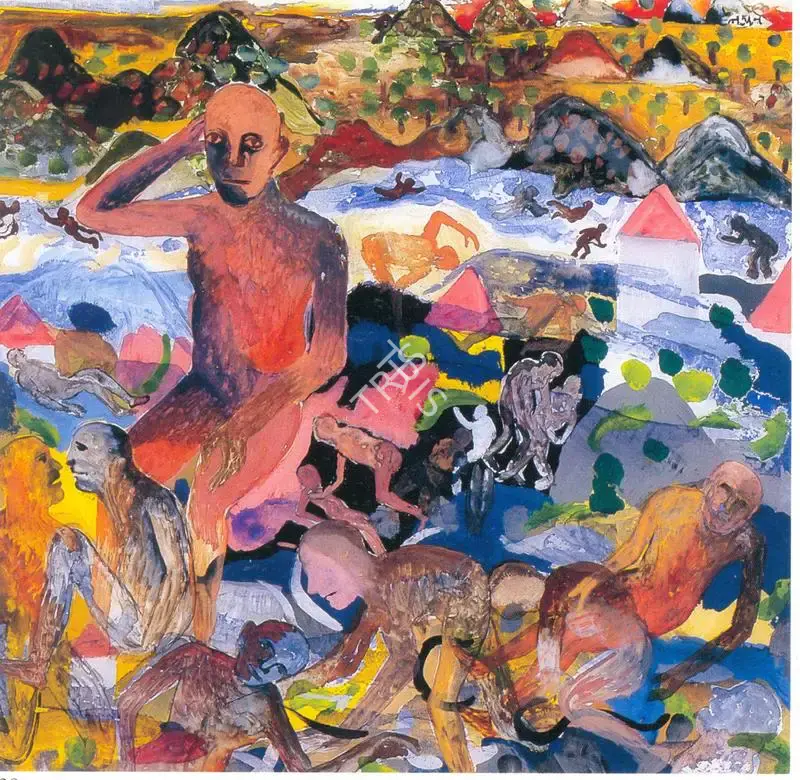Khakhar, Bhupen (Artist). Untitled, n.d. | Painting