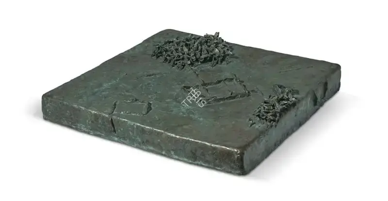 Katt, Latika (Artist). Fields (Unique Edition). Bronze,  circa 2004 | Sculpture | EconomicsArt | 00872464