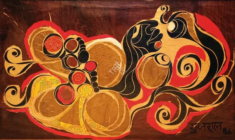 Gujral, Satish (Artist). Untitled, 1986 | Graphic Art