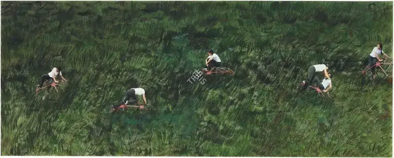 Upadhyay, Hema (Artist). Of Vanishing Playgrounds, 2001 | Graphic Art