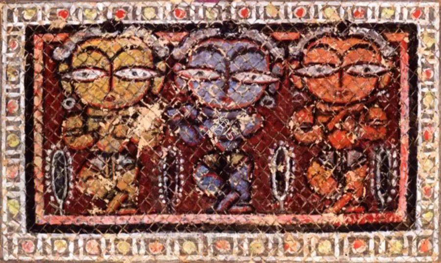 Roy, Jamini (Artist). Untitled, n.d. | Painting