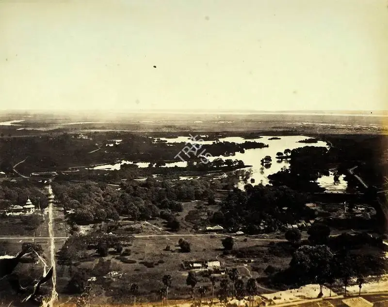 Attributed, Robert Phillips (Photographer). View in Cashmere. Albumen print pasted on mount, n.d. | Antiquarian Photograph | Photography | 00115737
