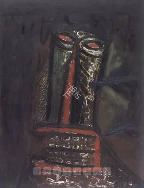 Souza, F.N. (Artist). St. Sebastian, 1957 | Painting