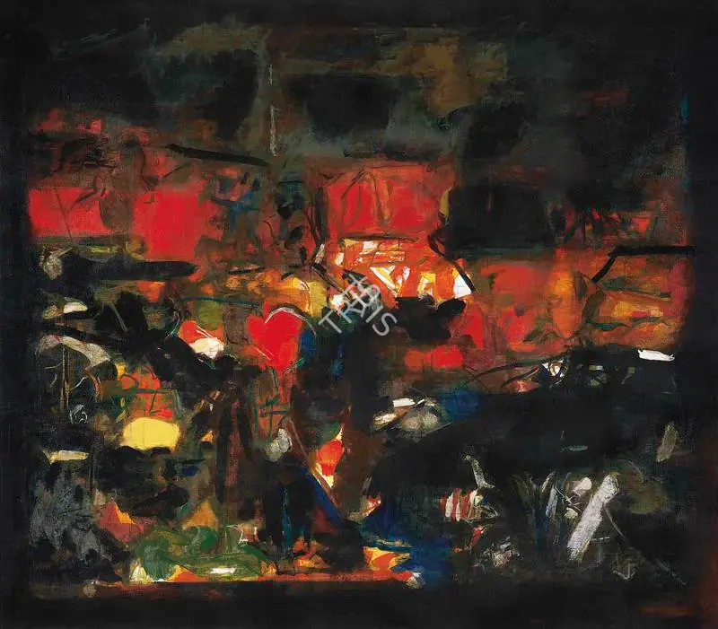 Raza, S.H. (Artist). Tapovan, 1972 | Painting