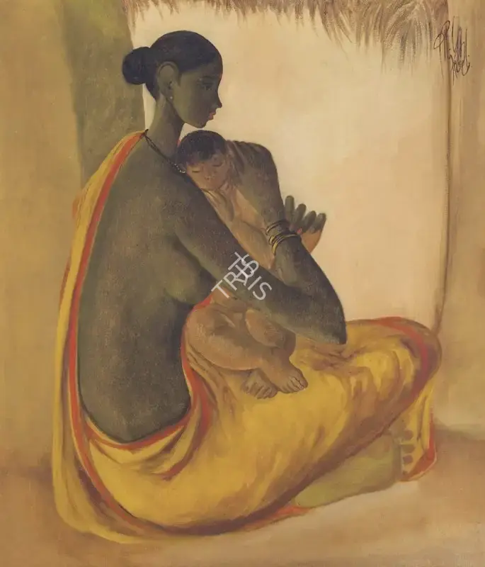 Prabha, B. (Artist). Untitled, 1977 | Painting