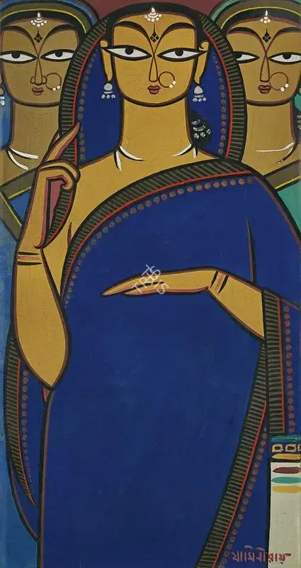 Roy, Jamini (Artist). Untitled, c.1960 | Painting
