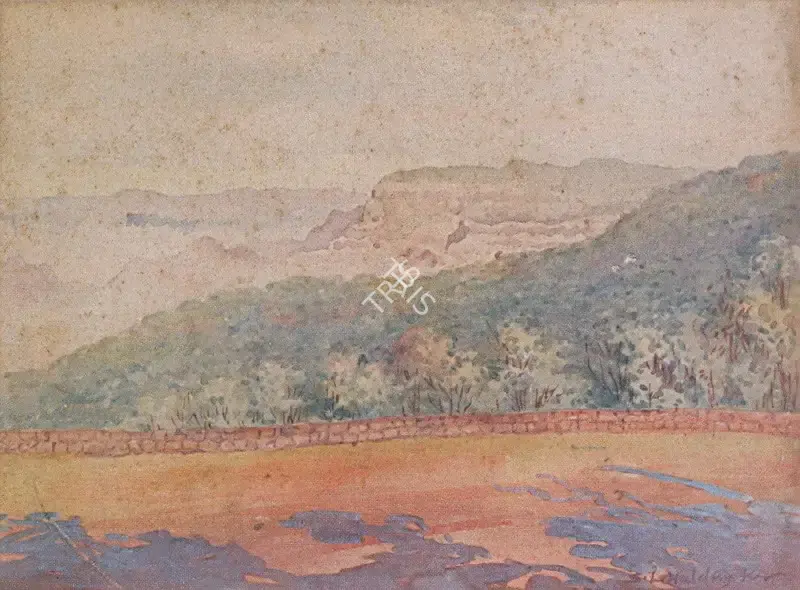 Haldankar, S.L. (Artist). Malabar Hill, Mumbai, n.d. | Painting
