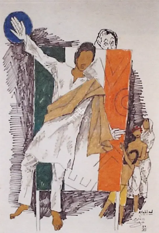 Husain, M.F. (Artist). Allahabad, 1984 | Painting