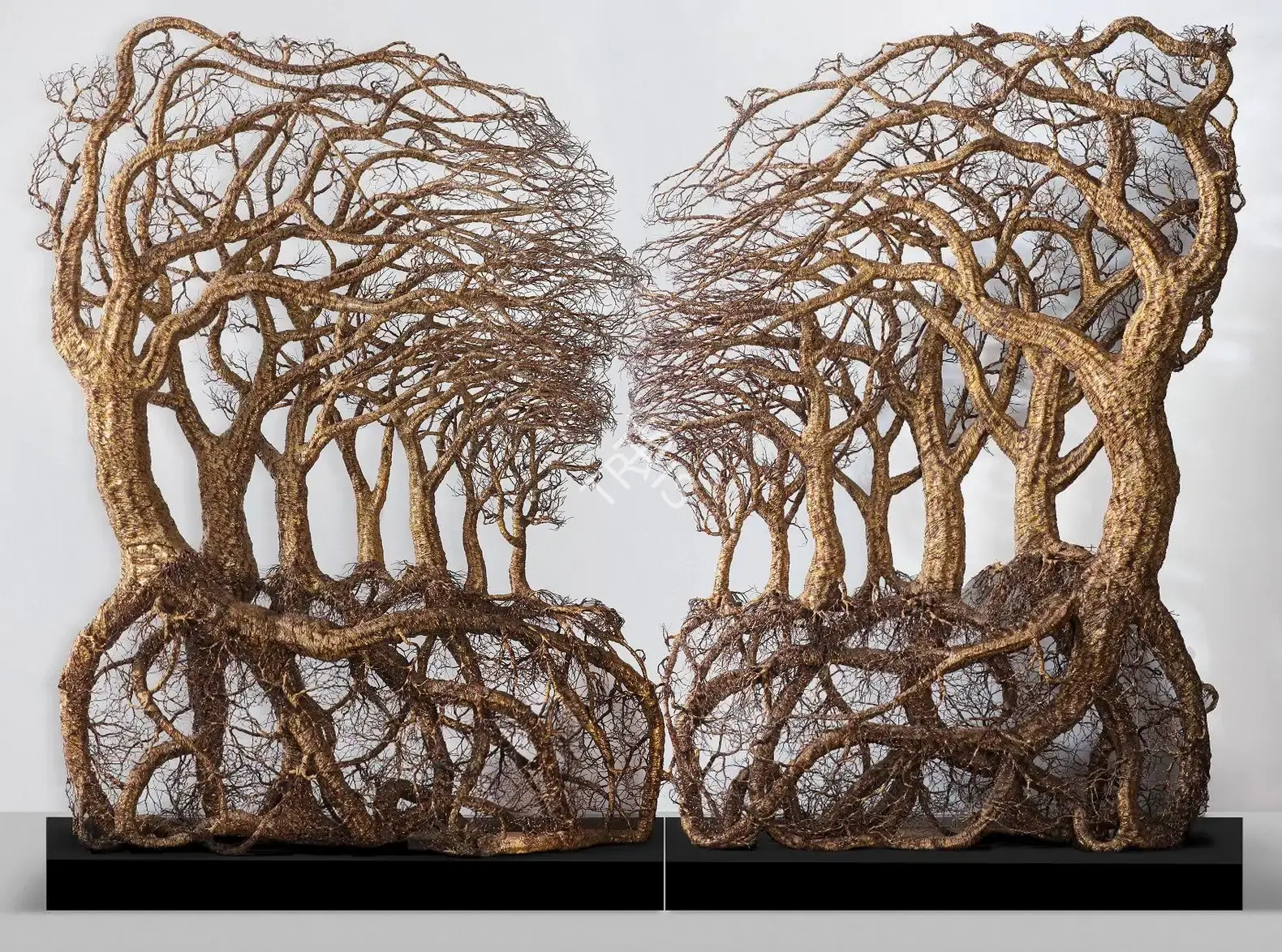 Singh, Dhananjay (Artist). Untitled. Bronze and copper wire, 2011 | Sculpture | FineArts | 00645273