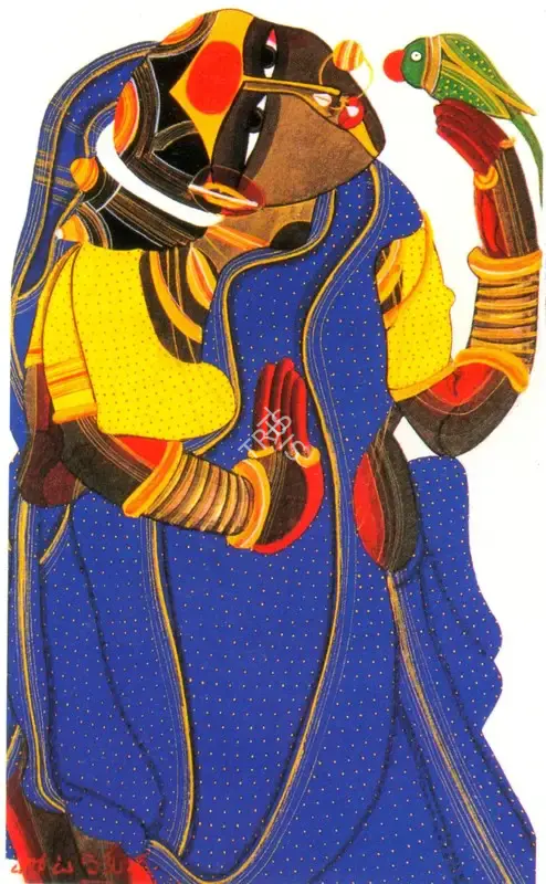 Vaikuntam, Thota (Artist). Untitled, 2000 | Painting