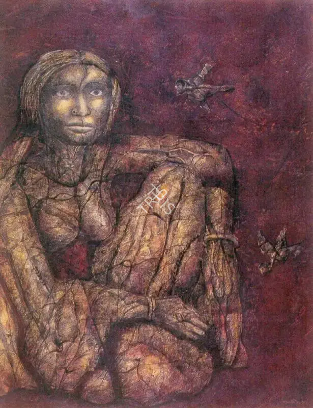Basak, Aditya (Artist). Untitled, 1993 | Painting