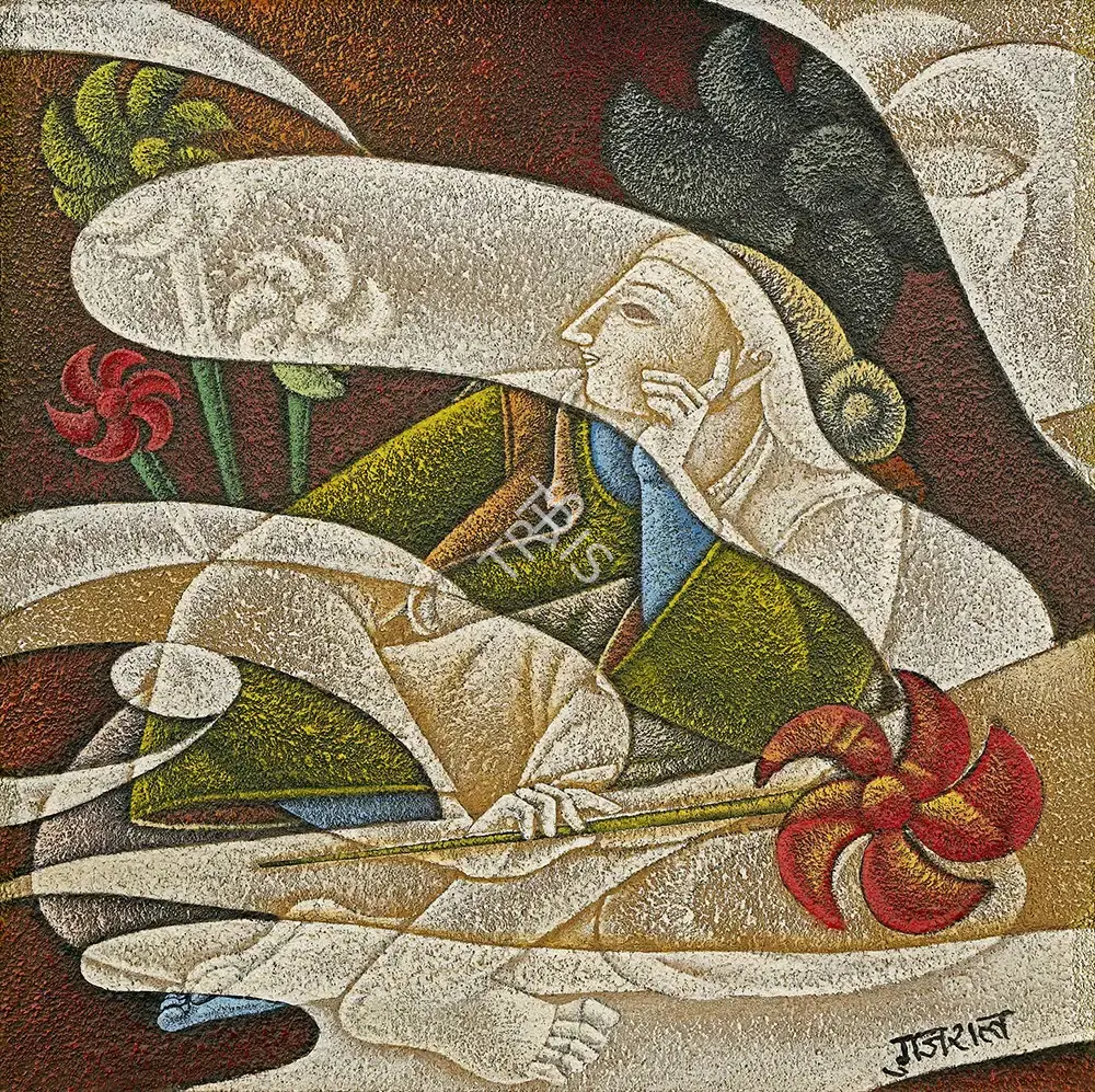 Gujral, Satish (Artist). Untitled, 2001 | Painting
