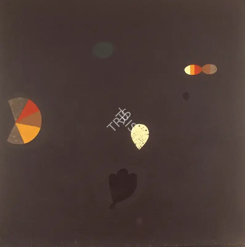 Barwe, Prabhakar (Artist). Mystic Wheel, 1973 | Painting