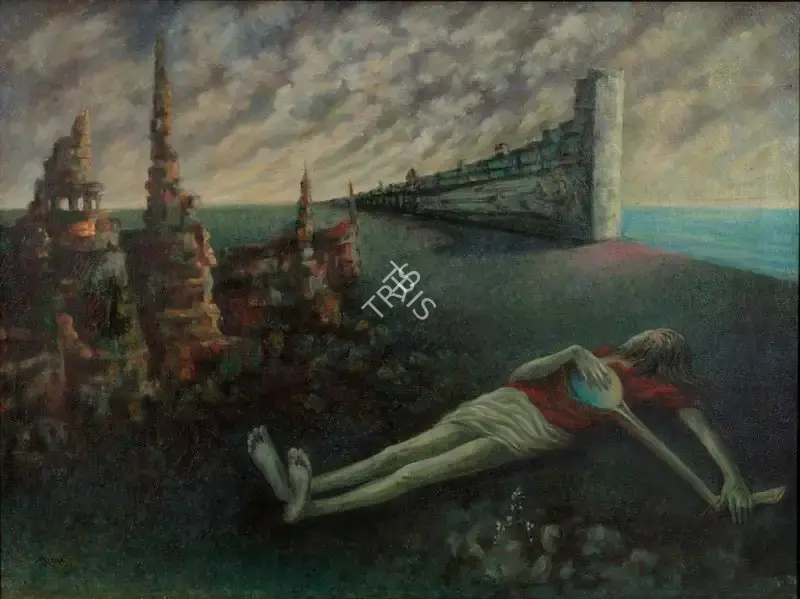 Misra, Hemanta (Artist). Untitled, c.1969 | Painting