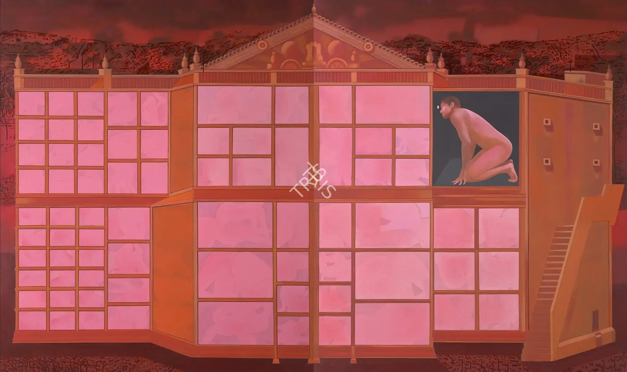 Sharma, Nataraj (Artist). Spy in the House of Love, 2003-2004 | Painting