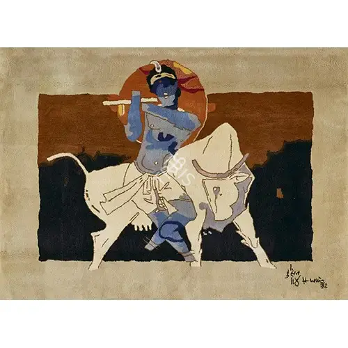 Husain, M.F. (Artist). Untitled, c.2010 | Tapestry