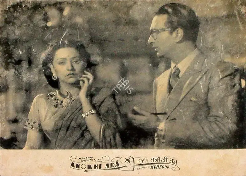Irani, Faredoon A. (Cinematographer), Anokhi Ada, 1948 | Lobby Card | CinemaEducation | 00809466