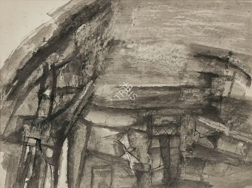 Ramkumar (Artist). Untitled, 1966 | Painting