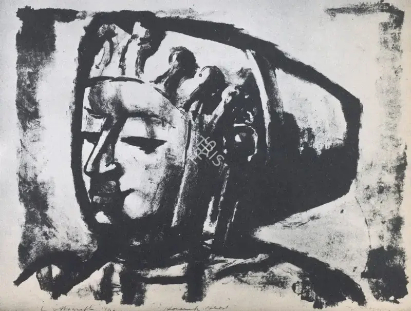 Dalgarno, Roy (Artist). Untitled. Colour Lithograph, n.d. | Marg, September 1966 | Graphic Art | FineArts | 00674368