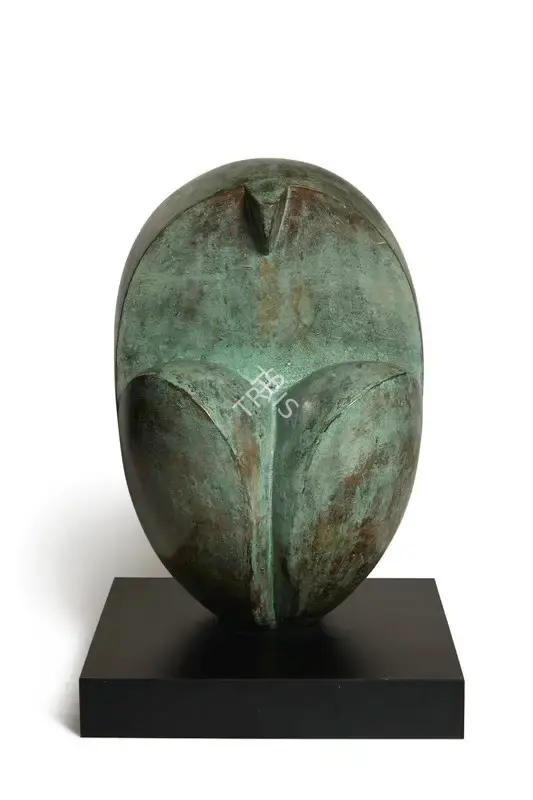 Dasgupta, Prodosh (Artist). Egg Bride. Bronze, 1973 | Sculpture | FineArts | 00337367