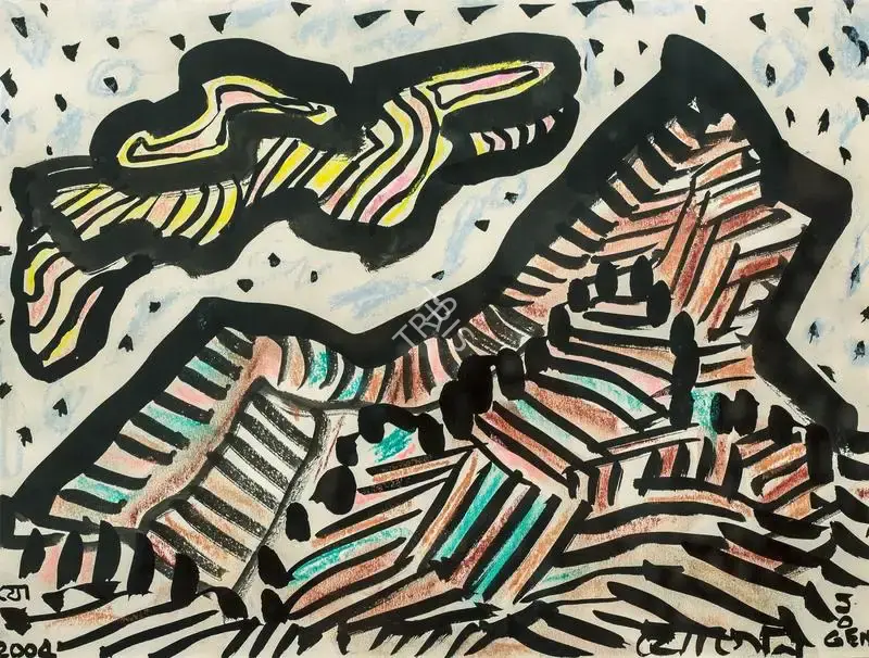 Chowdhury, Jogen (Artist). Untitled, 2004 | Painting