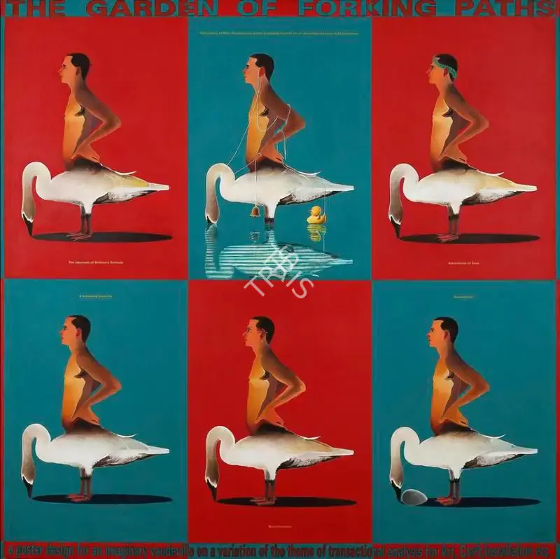 Nair, Surendran (Artist). Hopscotch (Cuckoonebulopolis). Oil on canvas, 2002 | Painting  | 00867531